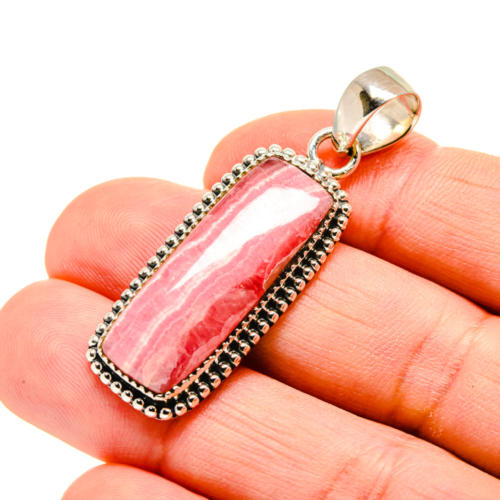 Rhodochrosite Pendants handcrafted by Anasilvercos - PD754026