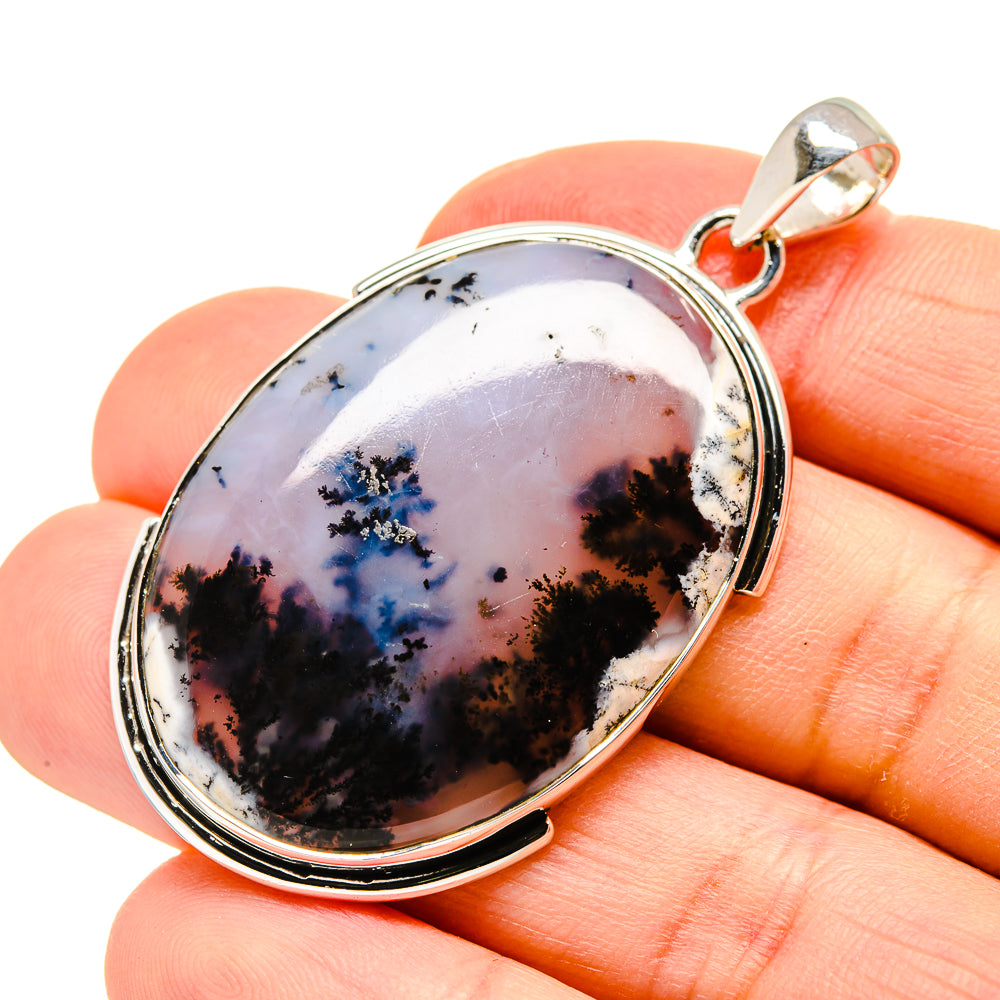 Dendritic Opal Pendants handcrafted by Anasilvercos - PD754039