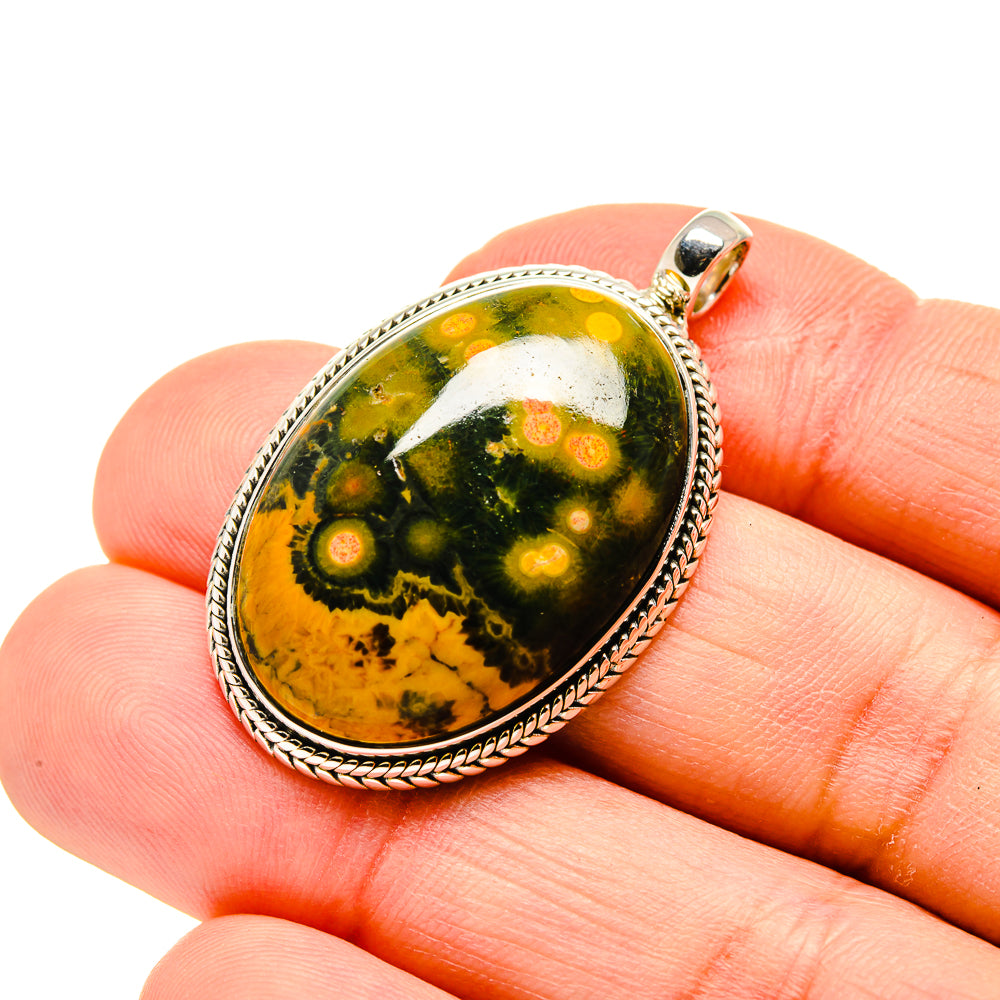 Ocean Jasper Pendants handcrafted by Anasilvercos - PD754062