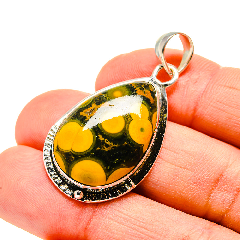Ocean Jasper Pendants handcrafted by Anasilvercos - PD754067