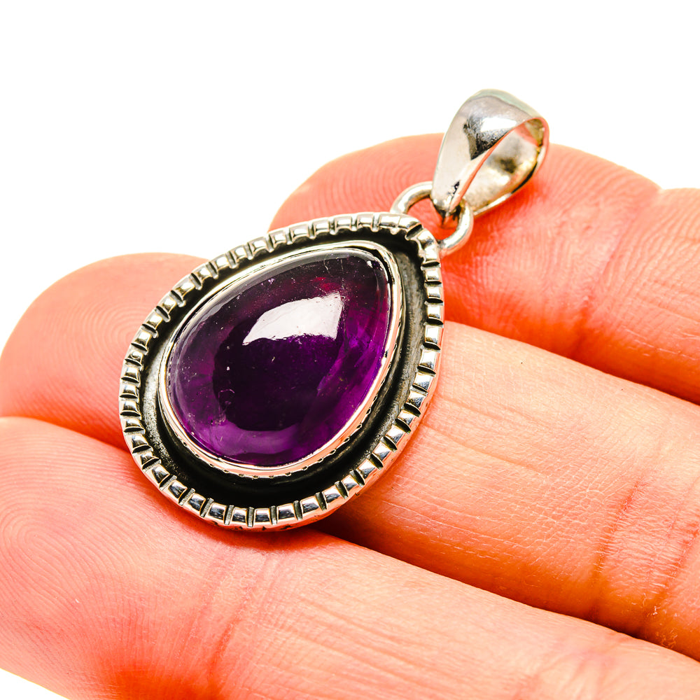 Amethyst Pendants handcrafted by Anasilvercos - PD754084