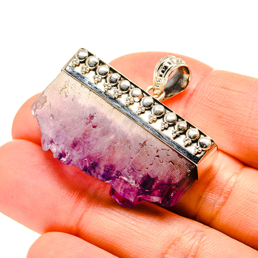 Amethyst Stalactite Pendants handcrafted by Anasilvercos - PD754111