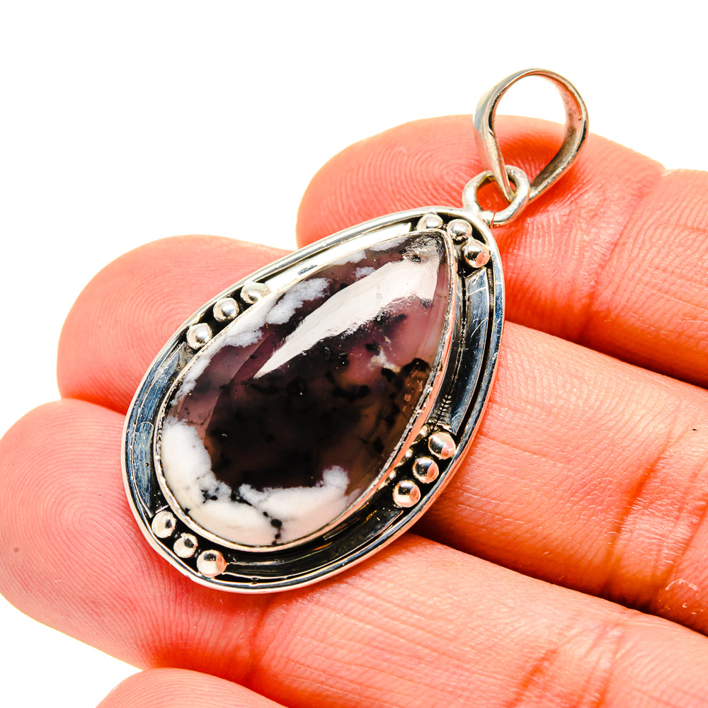 Dendritic Opal Pendants handcrafted by Anasilvercos - PD754159