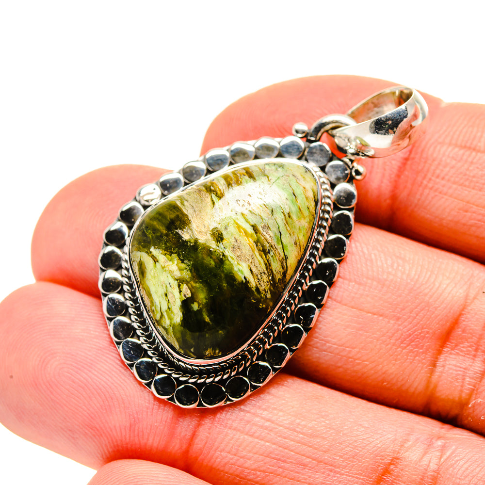 Rainforest Opal Pendants handcrafted by Anasilvercos - PD754164