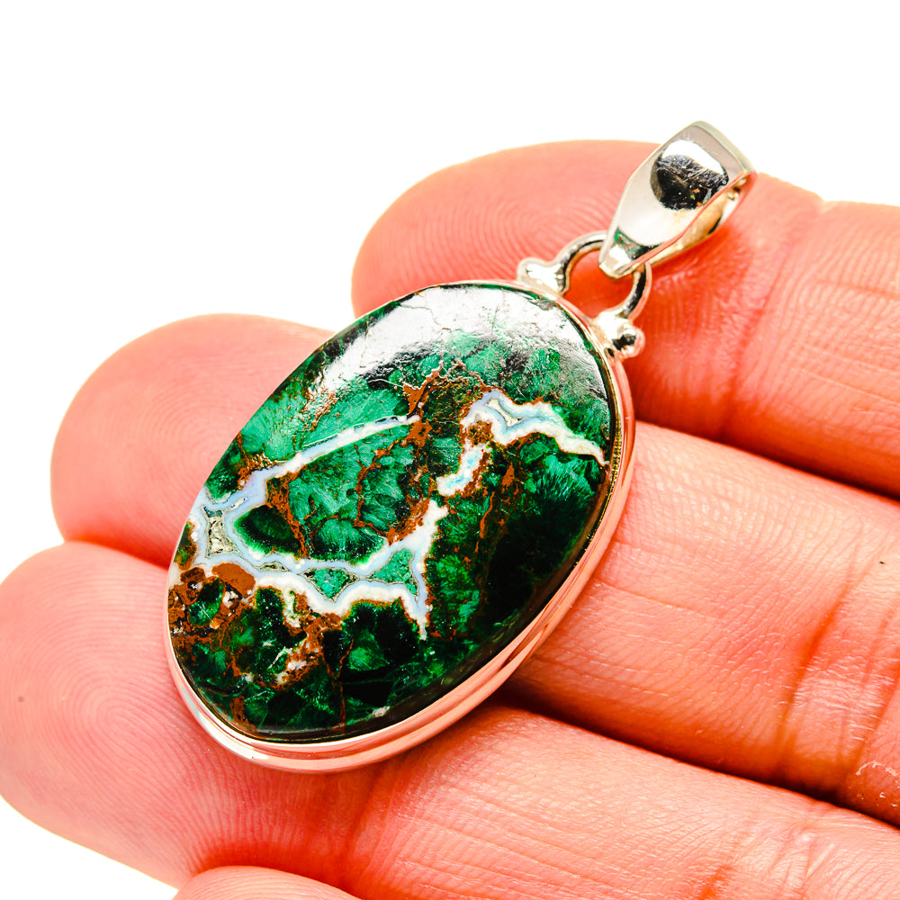 Chrysocolla Pendants handcrafted by Anasilvercos - PD754169
