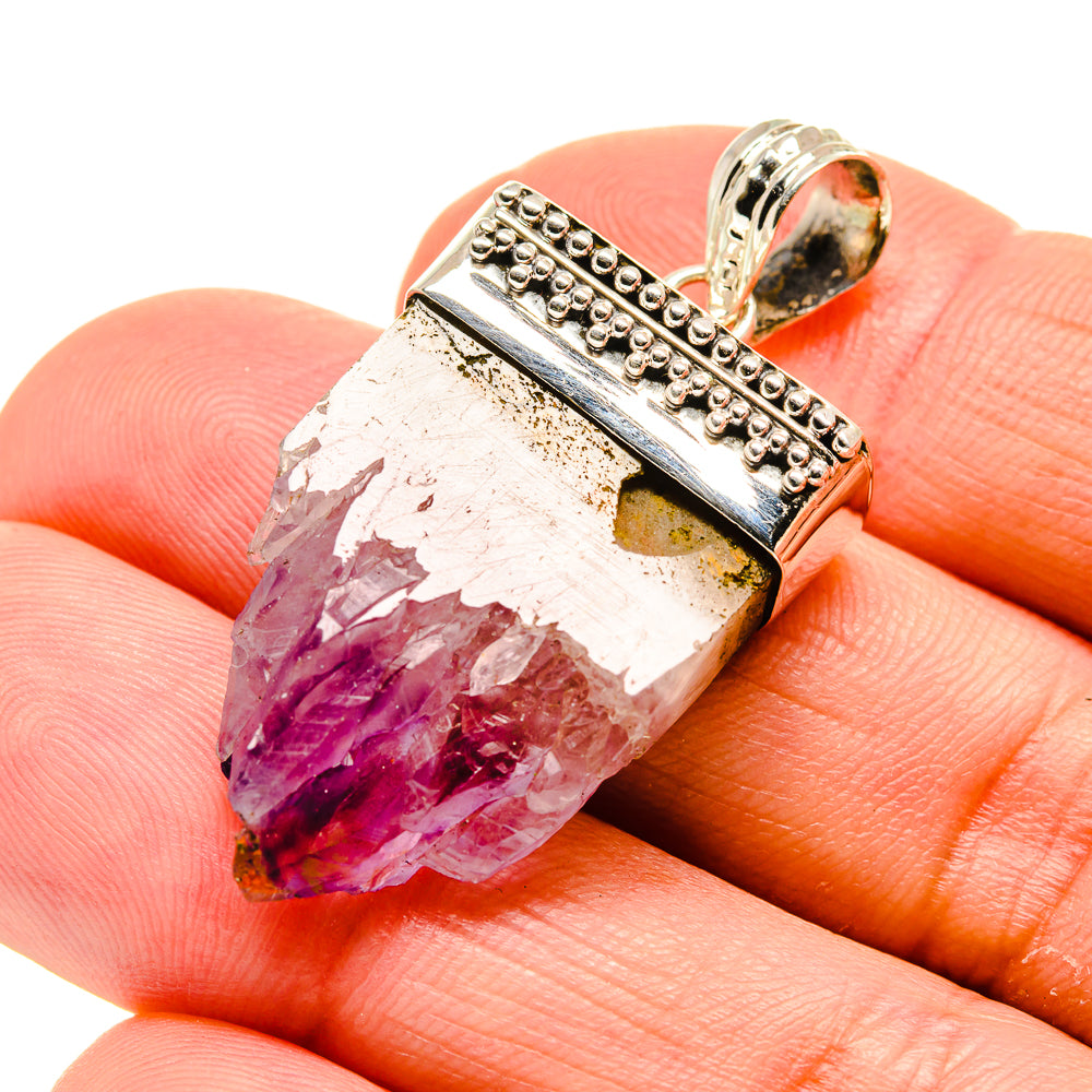 Amethyst Stalactite Pendants handcrafted by Anasilvercos - PD754200