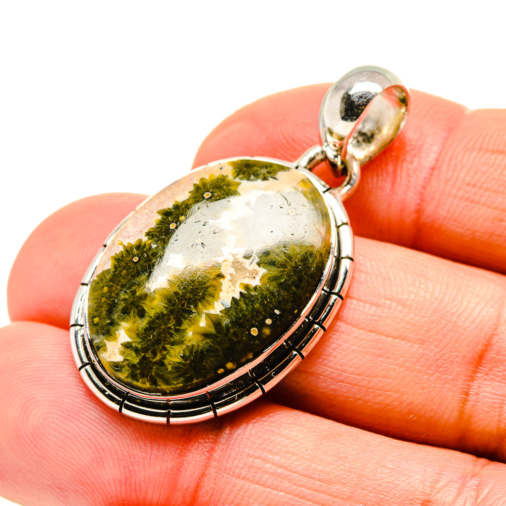Ocean Jasper Pendants handcrafted by Anasilvercos - PD754204