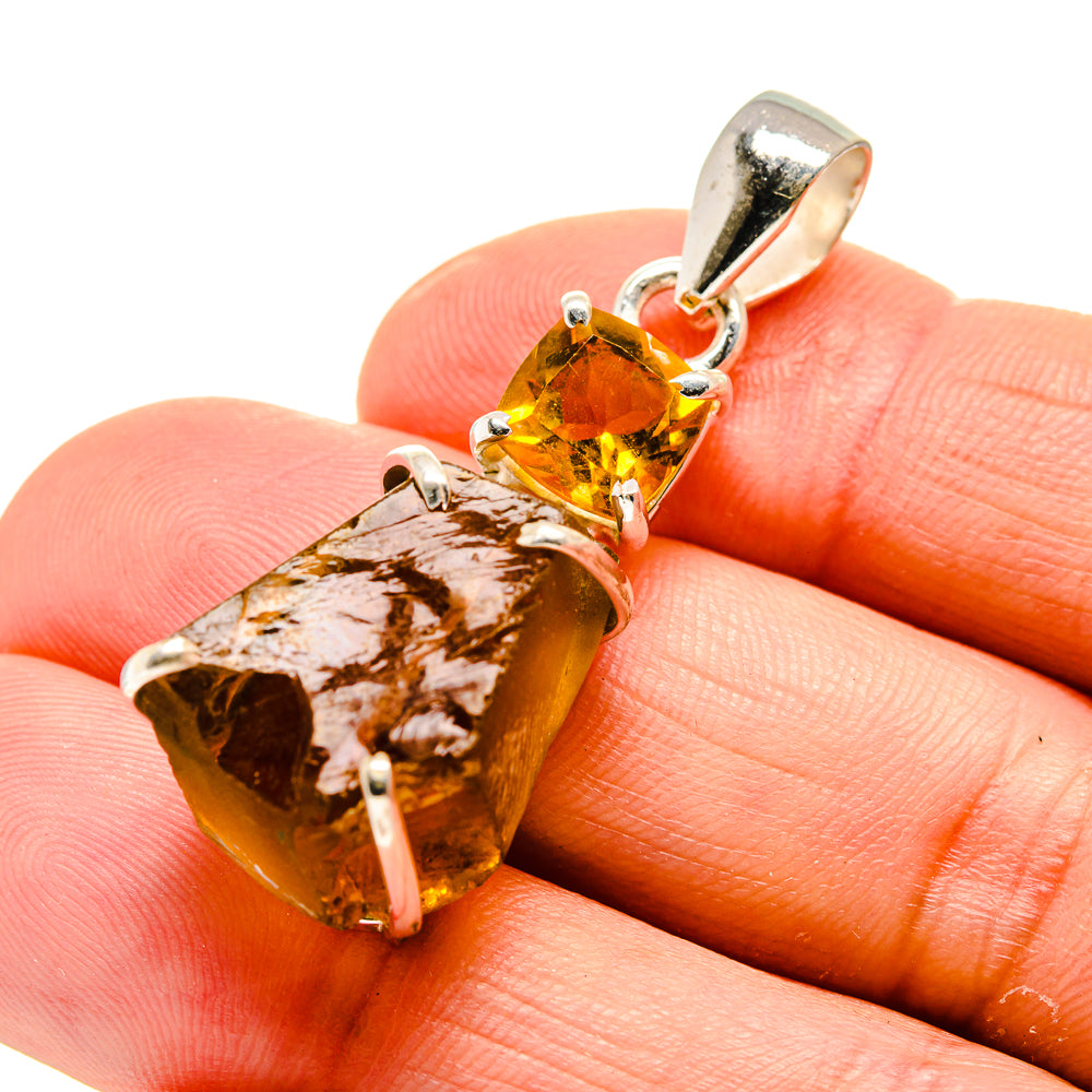 Citrine Pendants handcrafted by Anasilvercos - PD754231