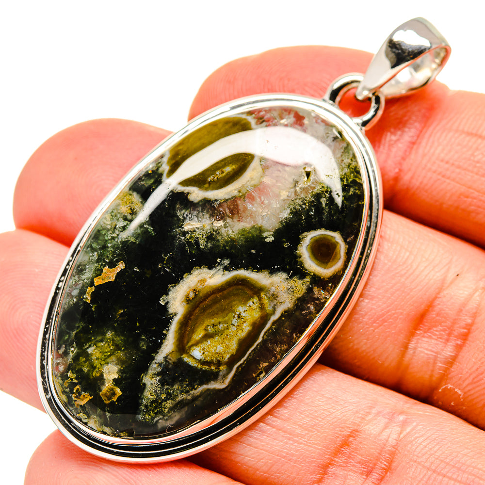 Ocean Jasper Pendants handcrafted by Anasilvercos - PD754236