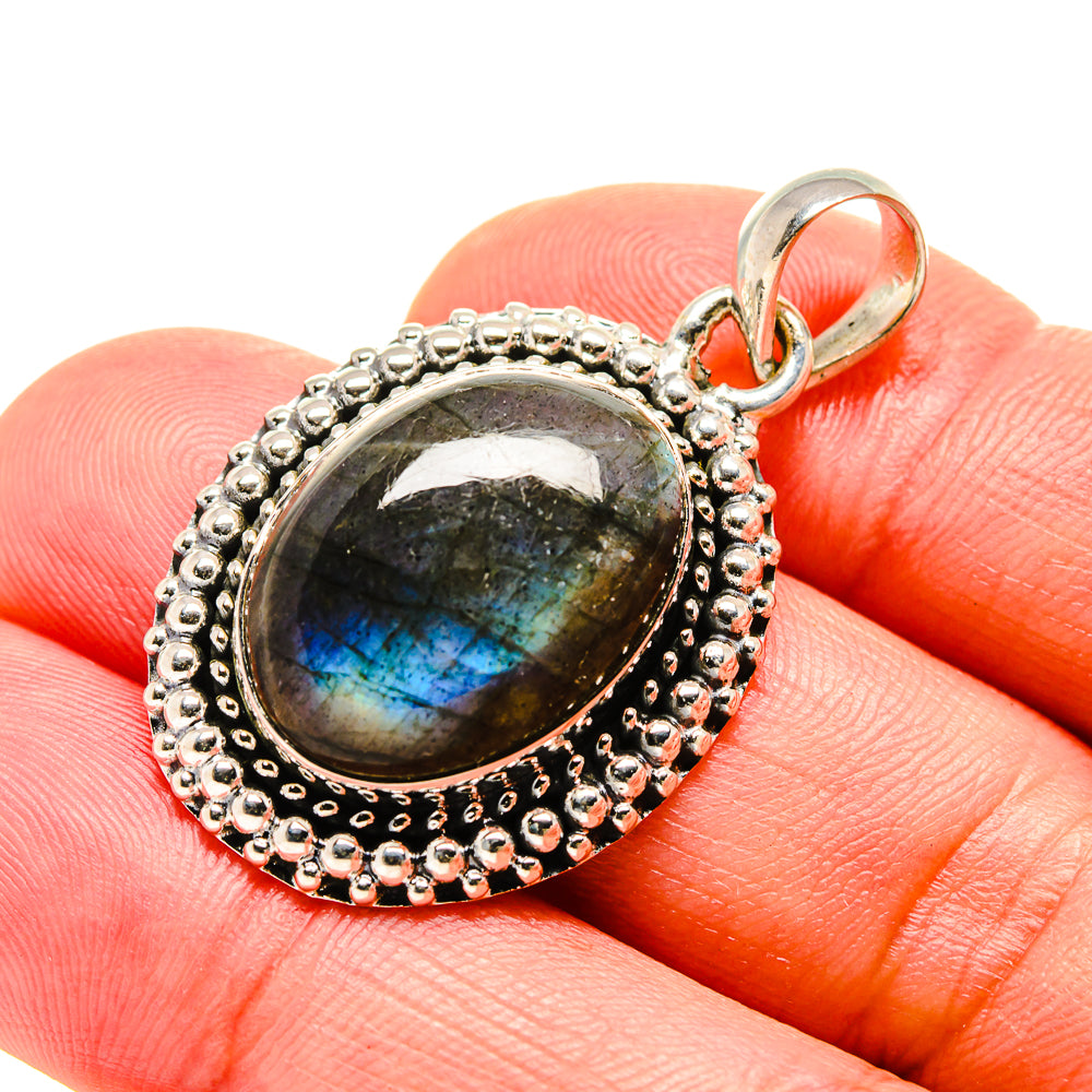 Labradorite Pendants handcrafted by Anasilvercos - PD754298