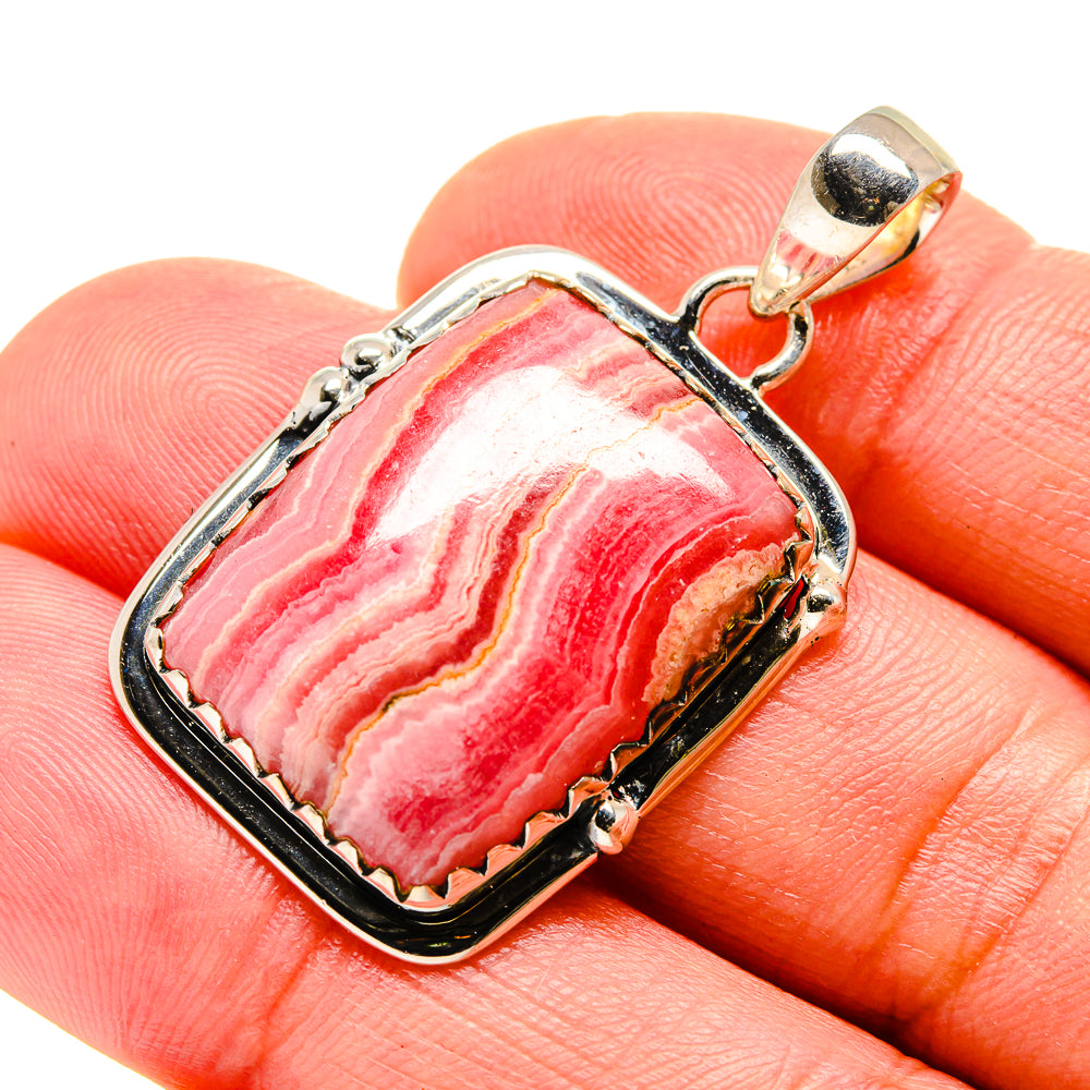 Rhodochrosite Pendants handcrafted by Anasilvercos - PD754300
