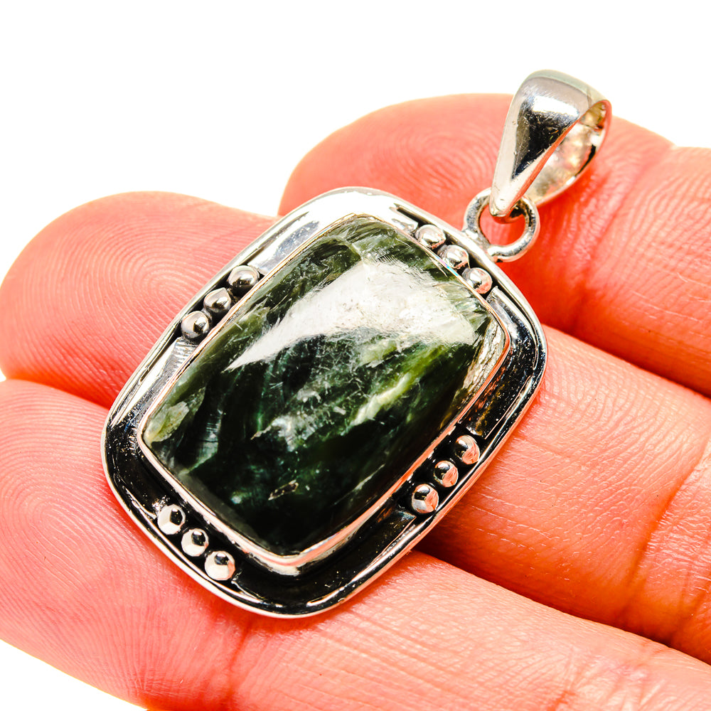 Seraphinite Pendants handcrafted by Anasilvercos - PD754312