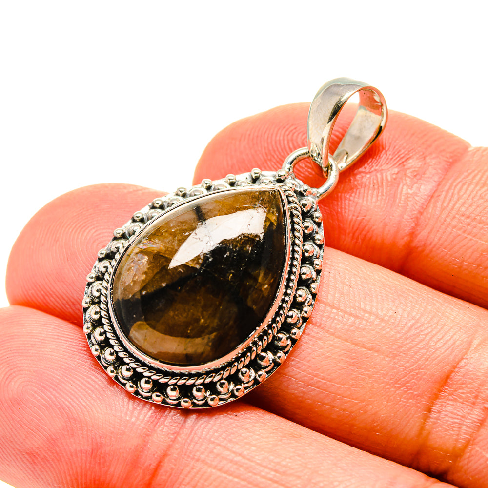 Chiastolite Pendants handcrafted by Anasilvercos - PD754336
