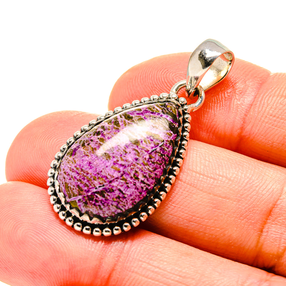 Stichtite Pendants handcrafted by Anasilvercos - PD754337
