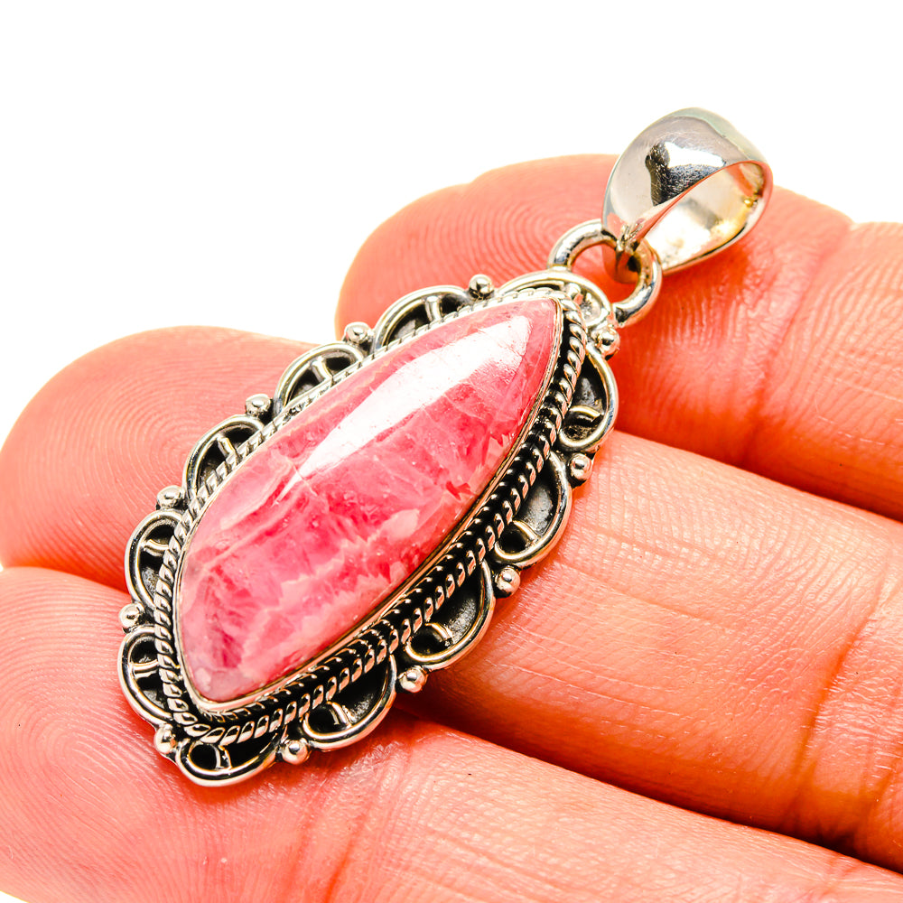 Rhodochrosite Pendants handcrafted by Anasilvercos - PD754351