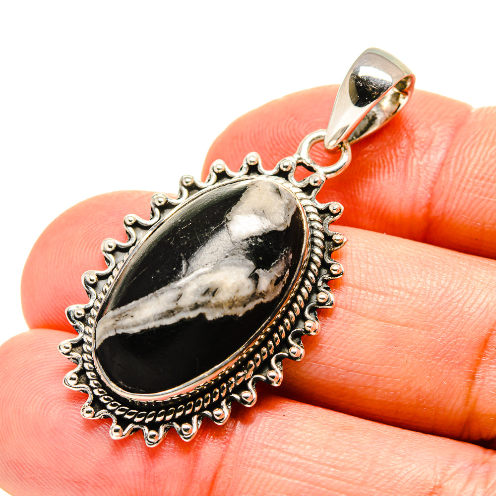 Pinolith Jasper Pendants handcrafted by Anasilvercos - PD754357