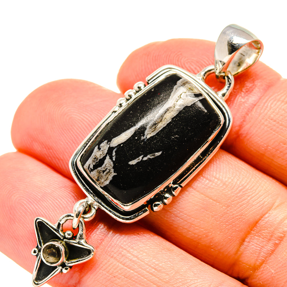Pinolith Jasper Pendants handcrafted by Anasilvercos - PD754367