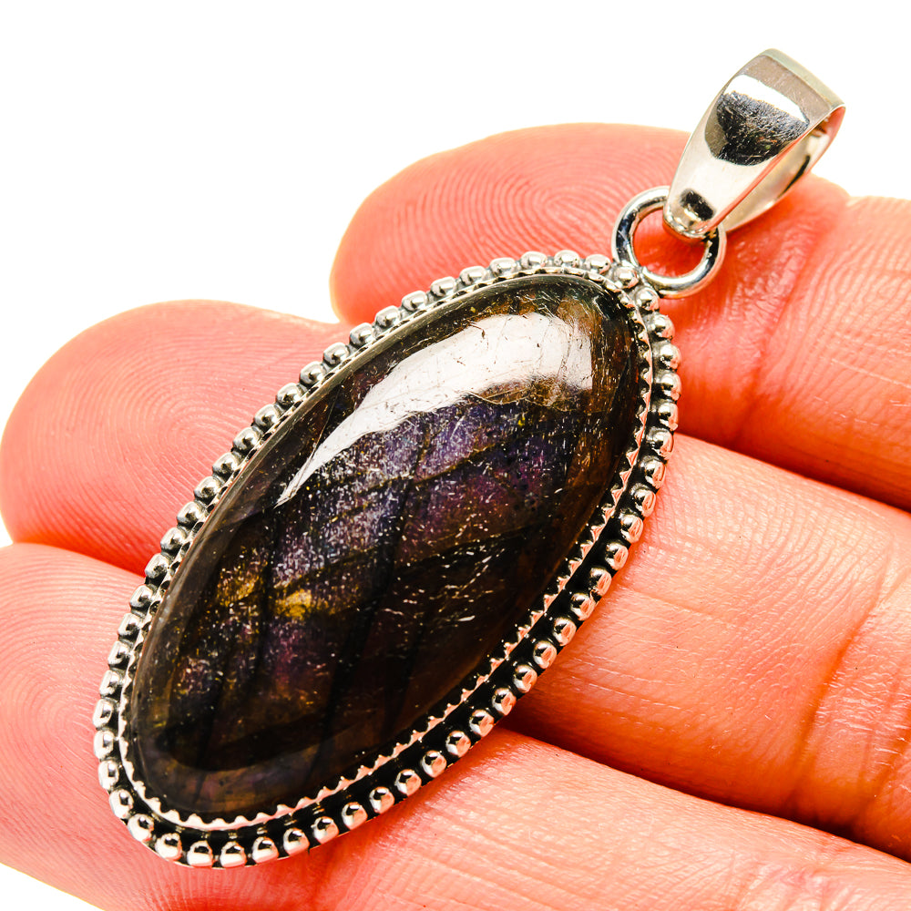 Labradorite Pendants handcrafted by Anasilvercos - PD754372