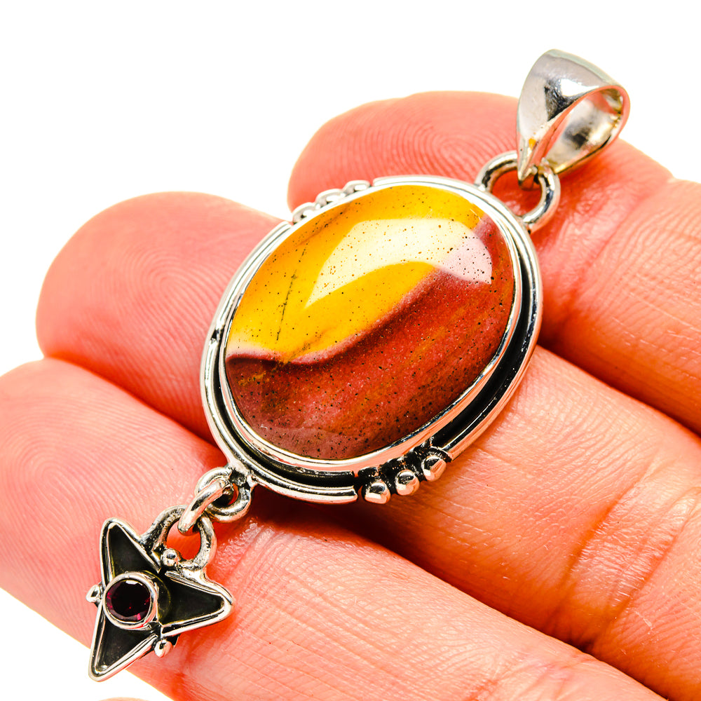 Mookaite Pendants handcrafted by Anasilvercos - PD754374