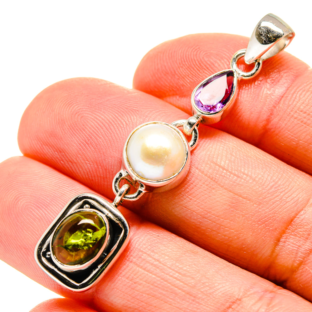 Peridot Pendants handcrafted by Anasilvercos - PD754377