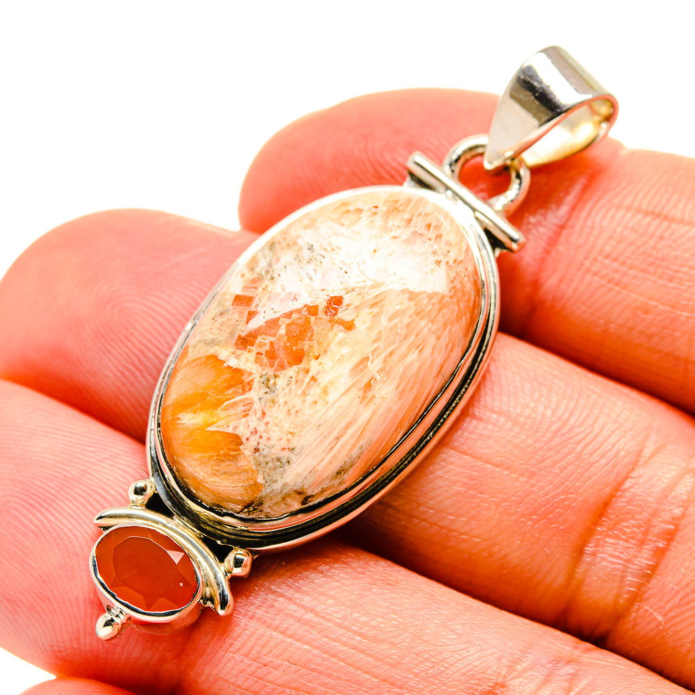 Scolecite Pendants handcrafted by Anasilvercos - PD754378