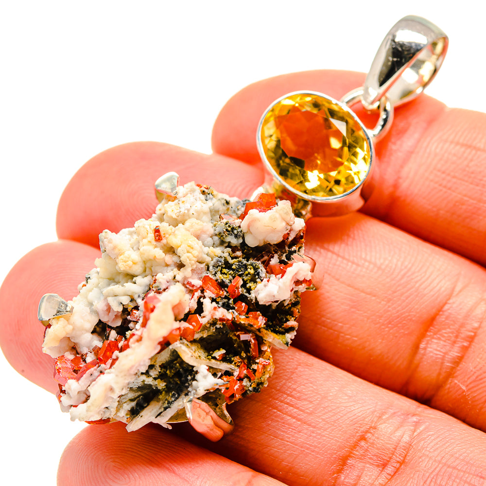 Vanadinite Pendants handcrafted by Anasilvercos - PD754390