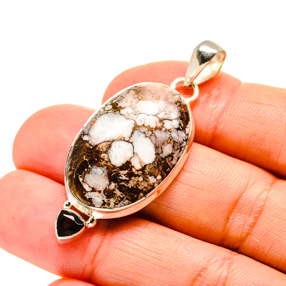 Peanut Wood Jasper Pendants handcrafted by Anasilvercos - PD754443