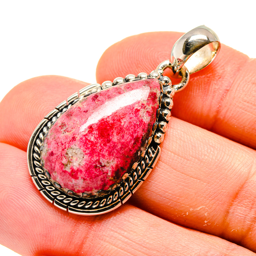 Thulite Pendants handcrafted by Anasilvercos - PD754456