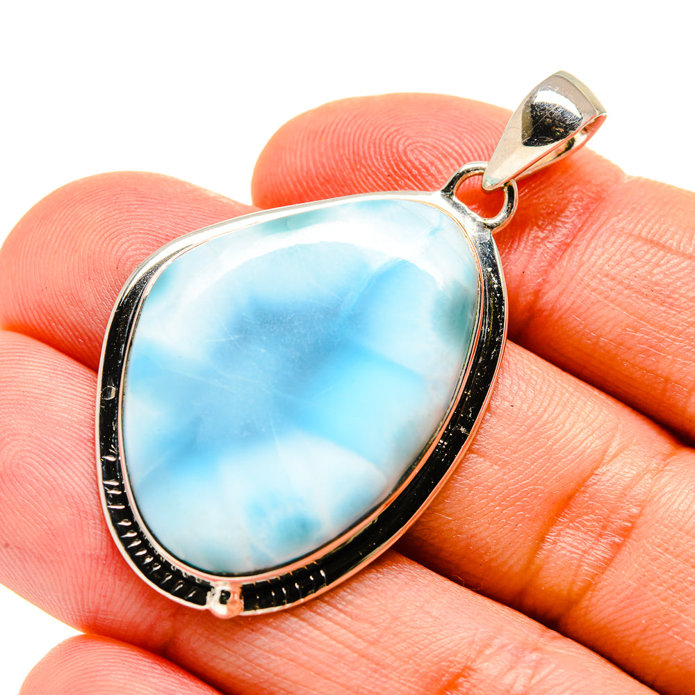 Larimar Pendants handcrafted by Anasilvercos - PD754487