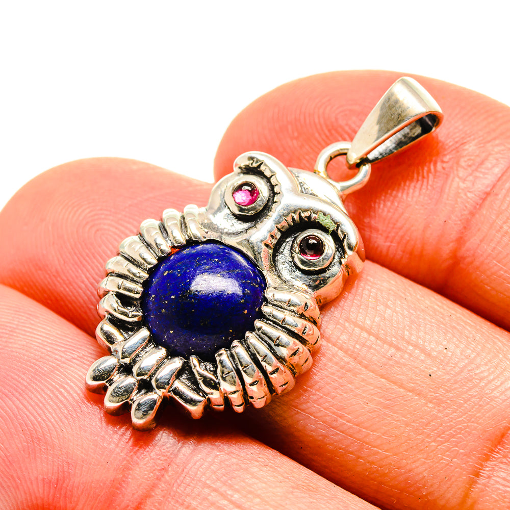 Lapis Lazuli Pendants handcrafted by Anasilvercos - PD754503