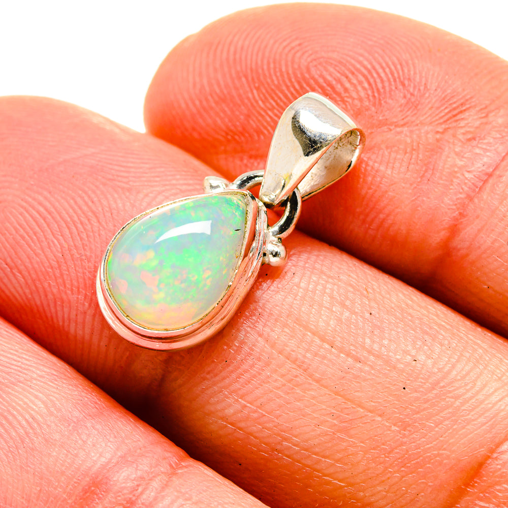 Ethiopian Opal Pendants handcrafted by Anasilvercos - PD754508