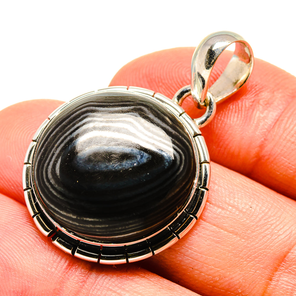 Psilomelane Pendants handcrafted by Anasilvercos - PD754519