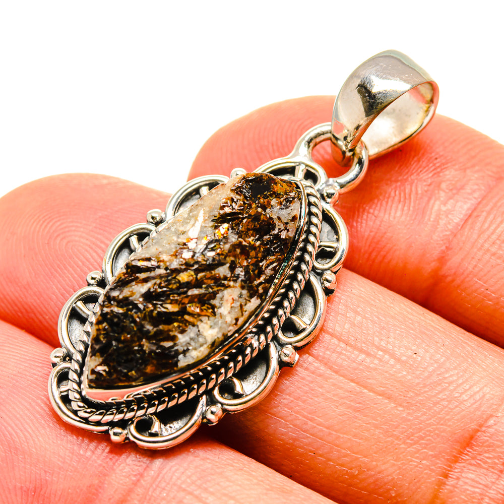 Astrophyllite Pendants handcrafted by Anasilvercos - PD754520