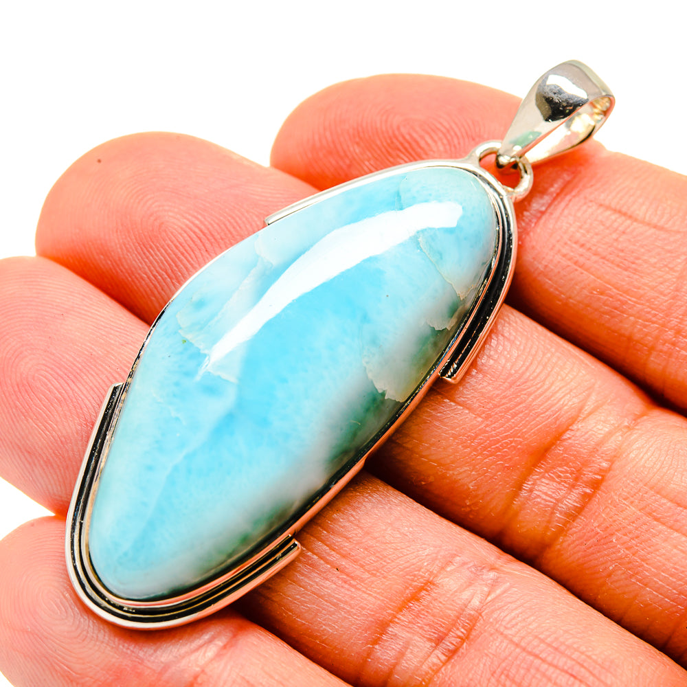 Larimar Pendants handcrafted by Anasilvercos - PD754565
