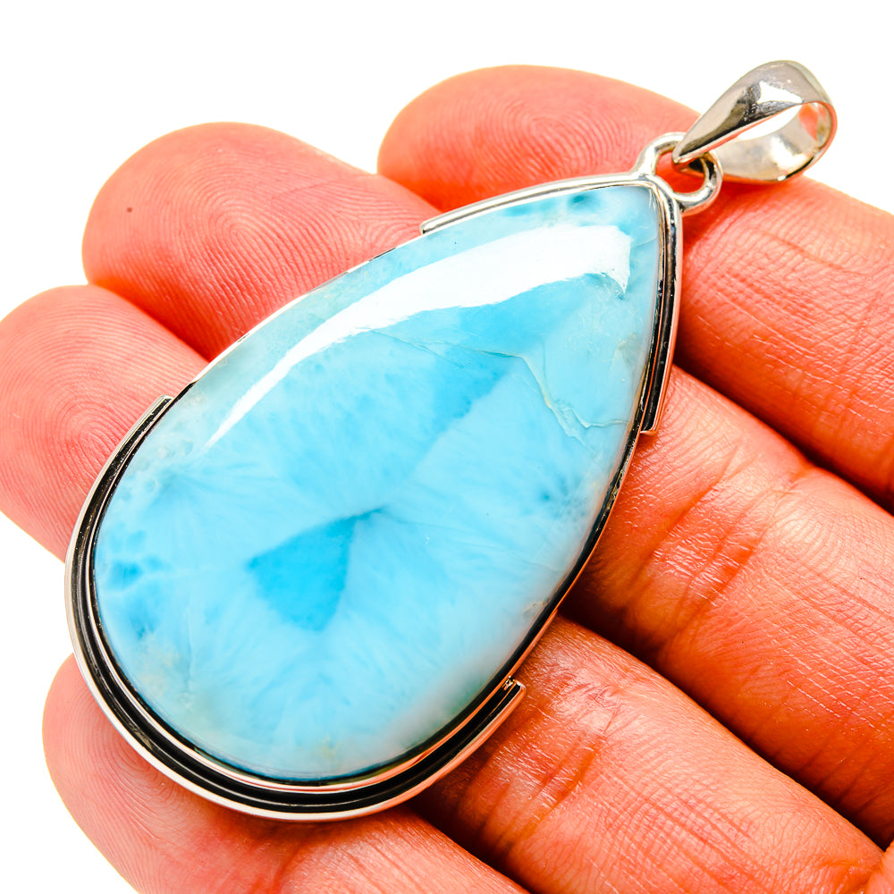 Larimar Pendants handcrafted by Anasilvercos - PD754567