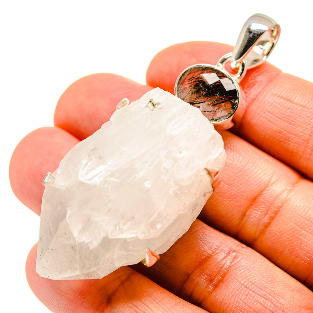 Rainbow Moonstone Pendants handcrafted by Anasilvercos - PD754577