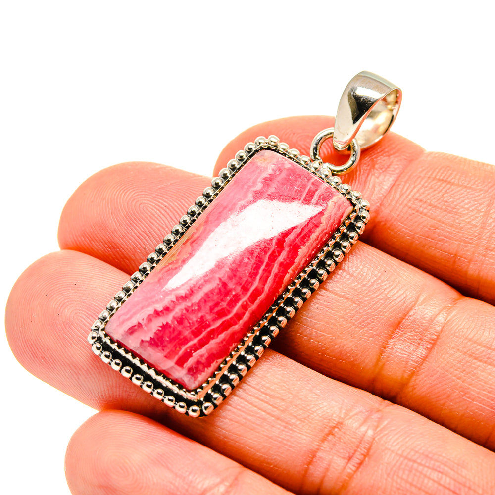 Rhodochrosite Pendants handcrafted by Anasilvercos - PD754584