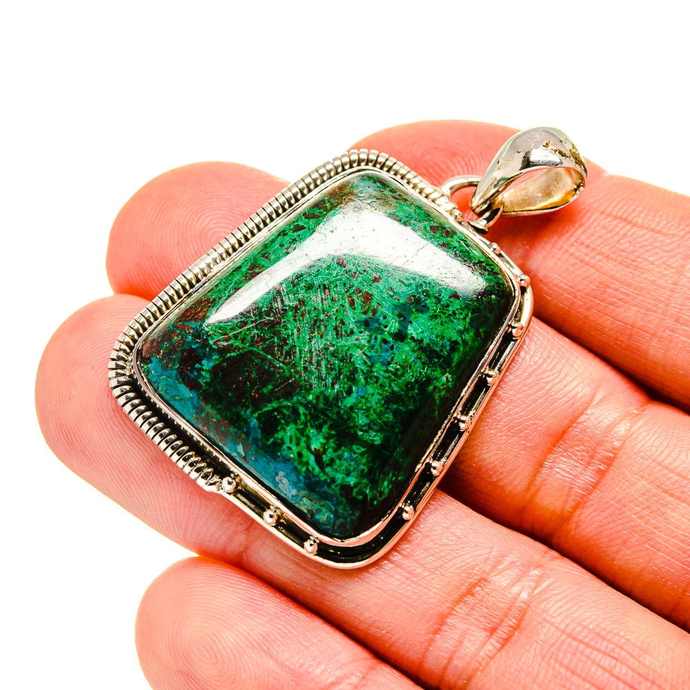 Chrysocolla Pendants handcrafted by Anasilvercos - PD754585