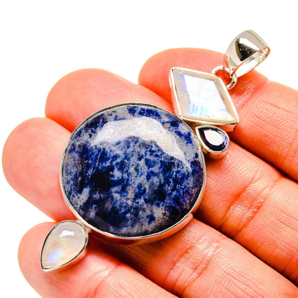Sodalite Pendants handcrafted by Anasilvercos - PD754586