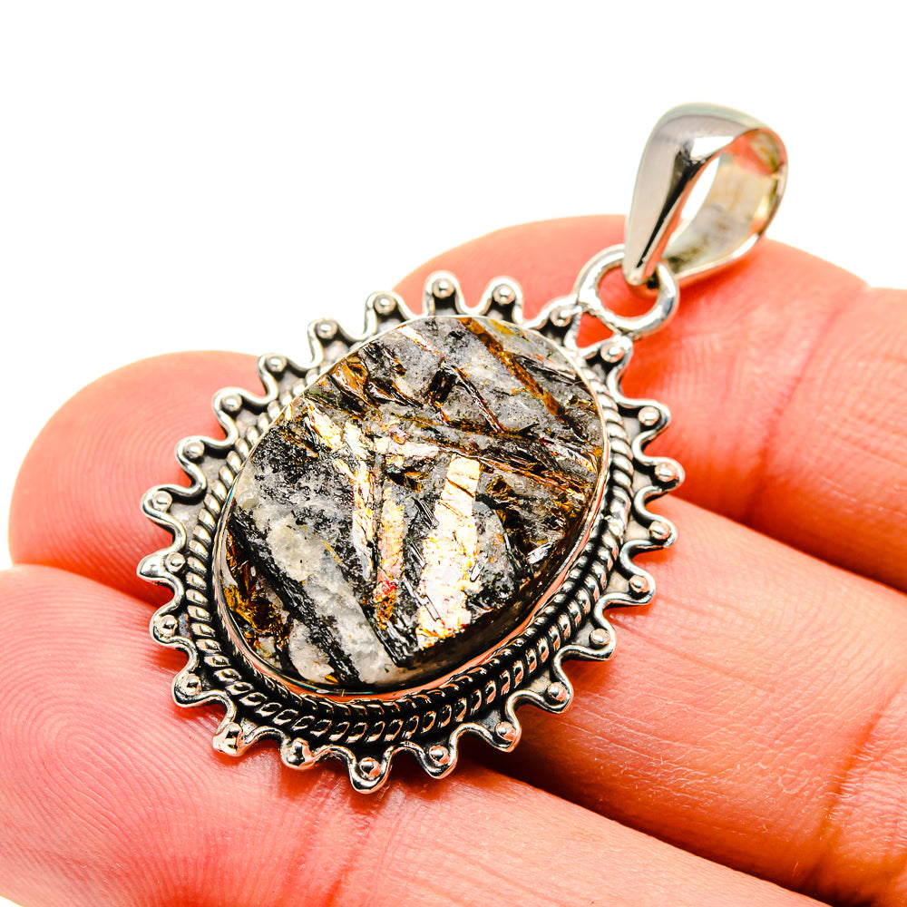 Astrophyllite Pendants handcrafted by Anasilvercos - PD754608