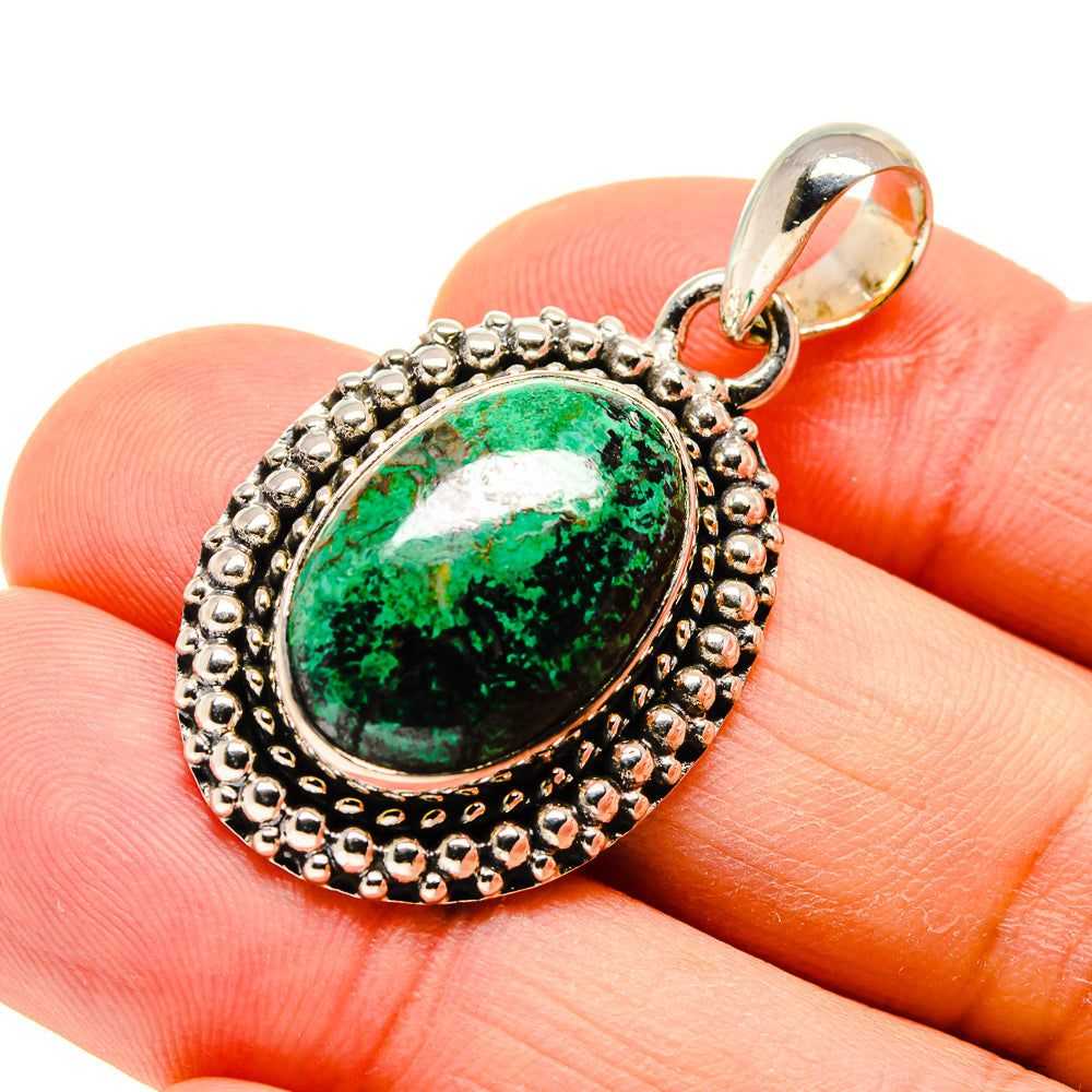 Chrysocolla Pendants handcrafted by Anasilvercos - PD754613