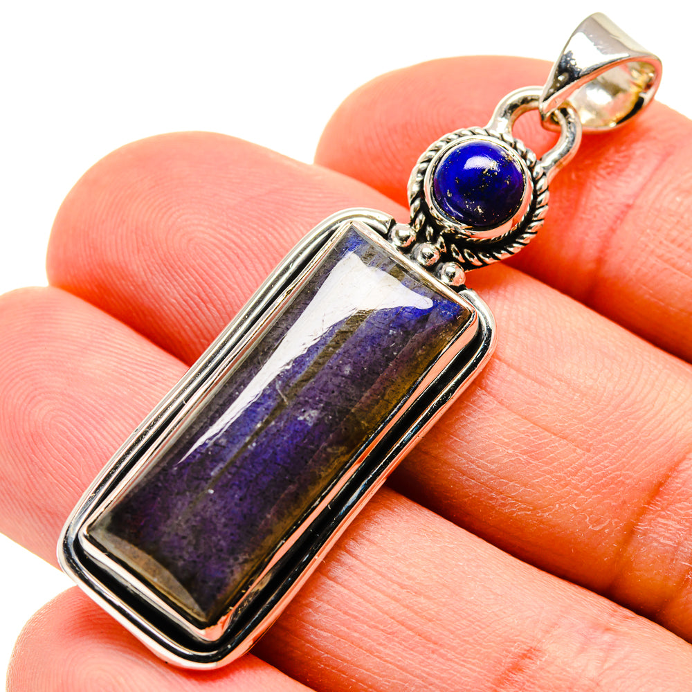 Labradorite Pendants handcrafted by Anasilvercos - PD754624