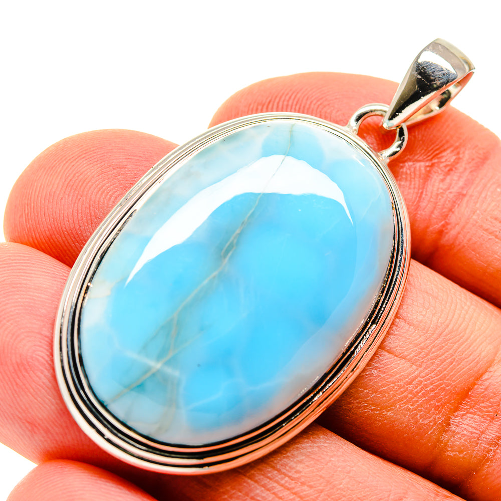 Larimar Pendants handcrafted by Anasilvercos - PD754665