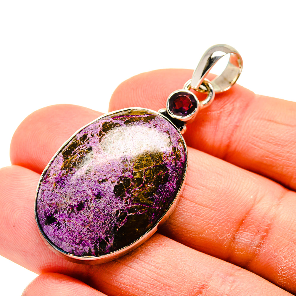 Stichtite Pendants handcrafted by Anasilvercos - PD754674
