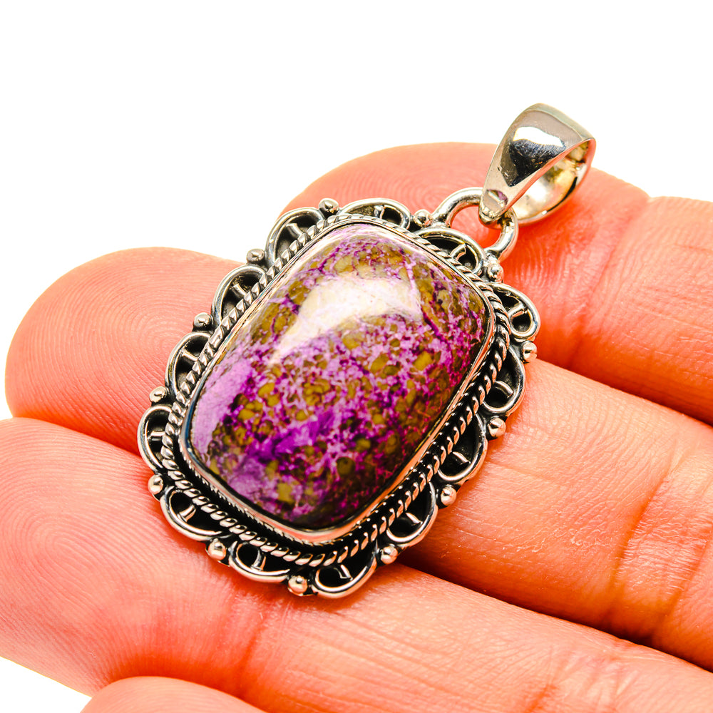 Stichtite Pendants handcrafted by Anasilvercos - PD754707
