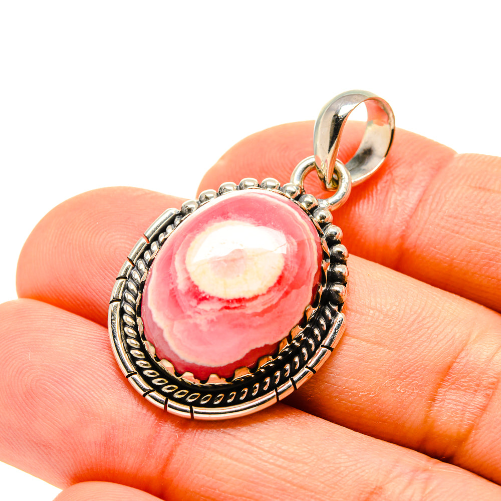 Rhodochrosite Pendants handcrafted by Anasilvercos - PD754710