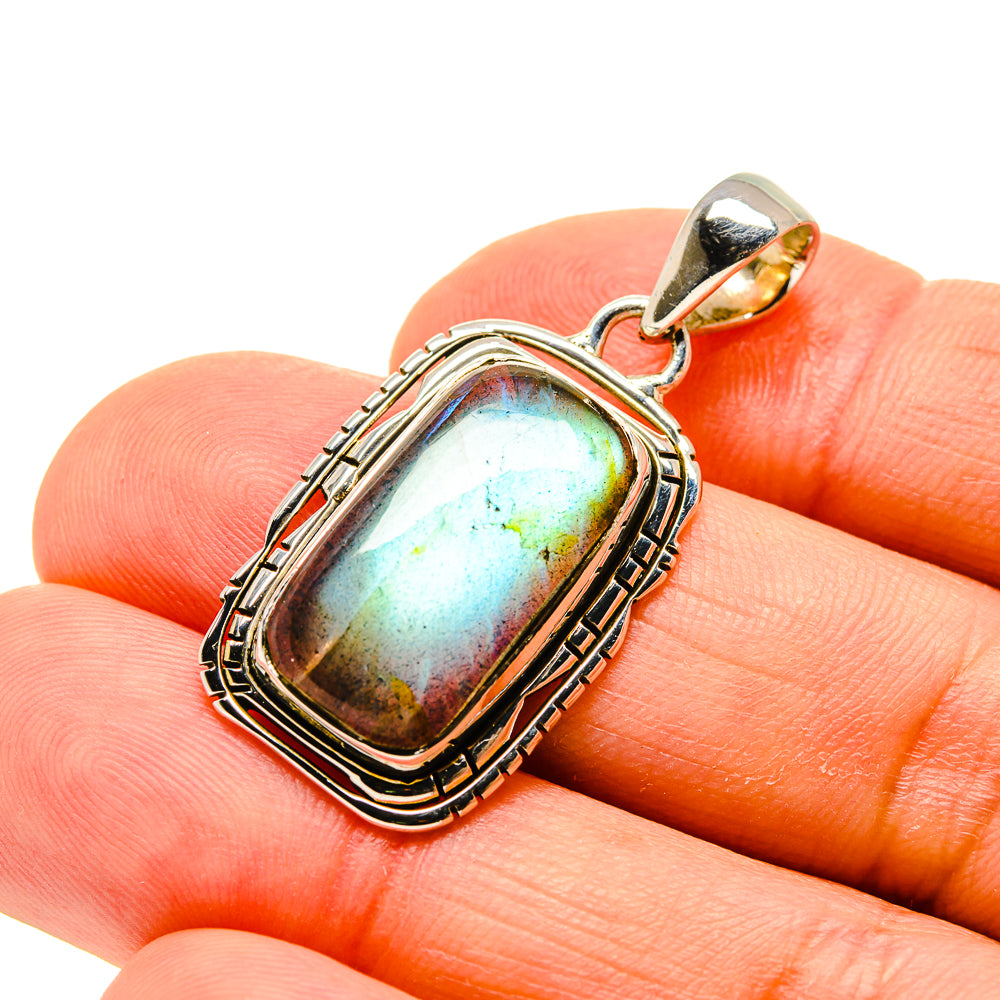 Labradorite Pendants handcrafted by Anasilvercos - PD754714