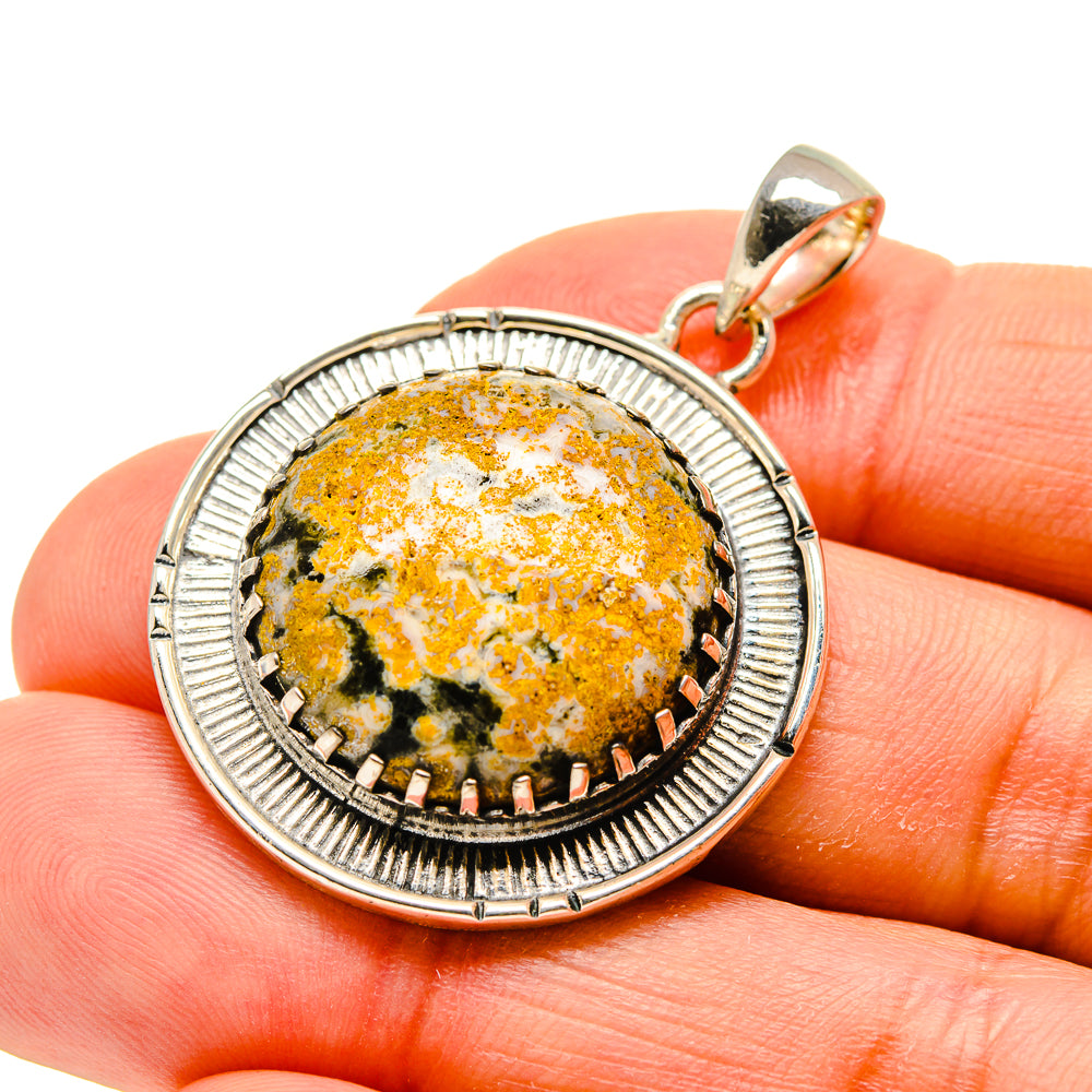 Ocean Jasper Pendants handcrafted by Anasilvercos - PD754728