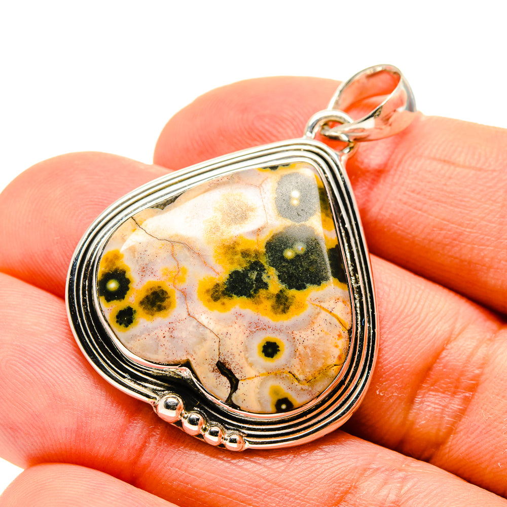 Ocean Jasper Pendants handcrafted by Anasilvercos - PD754730