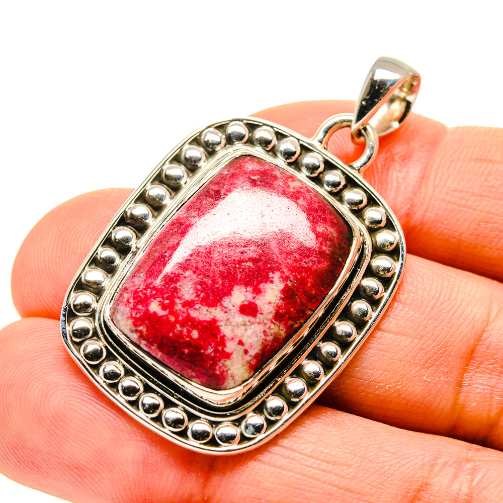 Thulite Pendants handcrafted by Anasilvercos - PD754732